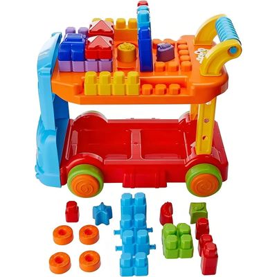 Caminhão Didático Blocos Montar Grande BricksTruck - Maral