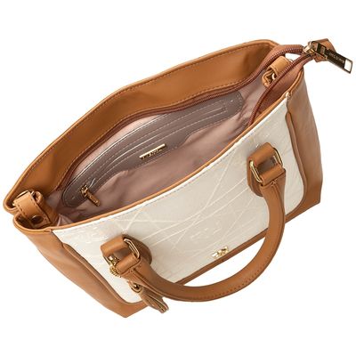 Bolsa Tote Transversal Feminina Rafitthy 28.16137 Caramelo