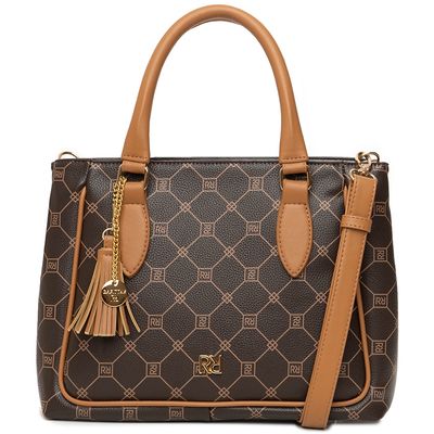 Bolsa Tote Transversal Feminina Rafitthy 28.16137 Caramelo