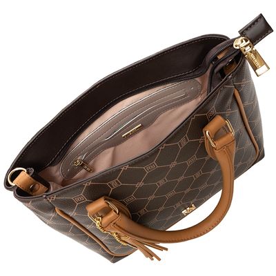 Bolsa Tote Transversal Feminina Rafitthy 28.16137 Caramelo