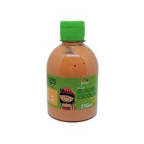 Tinta Guache Escolar Pet 250ml Com Aplicador Piratininga Bege