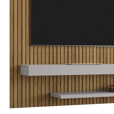 Painel Suspenso Tv 60 Pol 150 Cm Leme Cinamomo Off White Bechara Cinamomo Off White