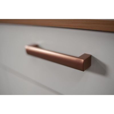Balcão De Cozinha C- Tampo Essência C- 2 Portas 70cm Freijo-white Laca - Genialflex