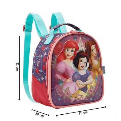 Lancheira Escolar Térmica Princesas Disney - Xeryus