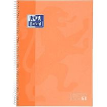 Caderno Universitário European Book Espiral Capa Dura 1 Matéria Oxford Pessego