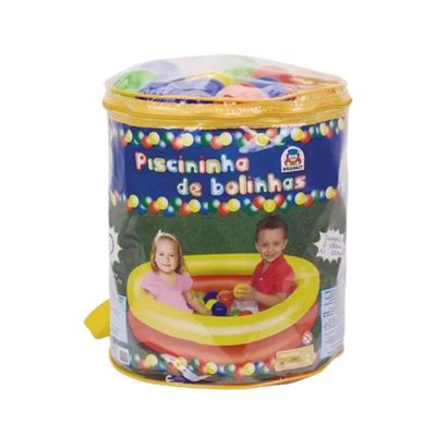 Piscininha De Bolinhas Com Mochila Braskit