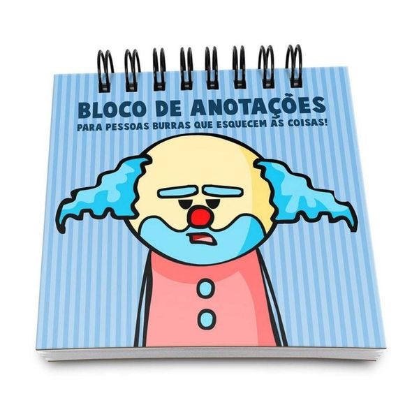 Bloco De Anotações Drpepper Paiaço