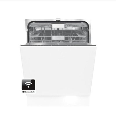 Lava Louças De Embutir Gorenje GV693C60UVBR 16 Serviços Wi-Fi Inox 60cm Sem Revestimento 220V