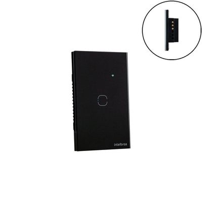 Interruptor Smart Zigbee Touch1 Preto Ezs1001