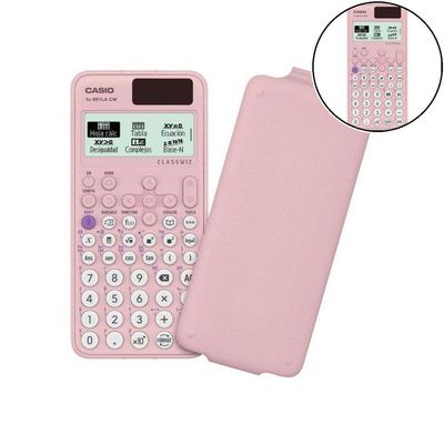 Calculadora Científica Casio Fx 991lacw Classwiz Rosa