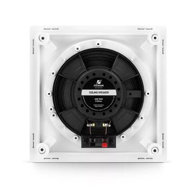 Arandela Frahm Quadrada Branca 6 Cx 40w