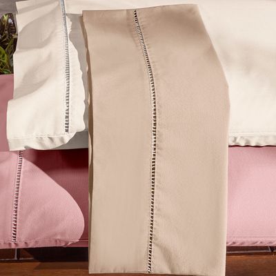 Par de Fronhas 70cm x 50cm 2 Peças Paris  Percal 150 Fios 100% Algodão - Cinza