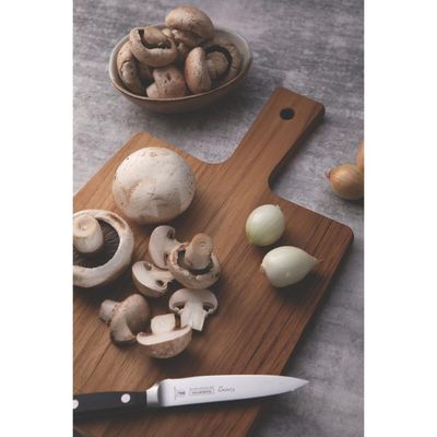 FSC Tábua Retangular Tramontina Kitchen em Madeira Teca com Cabo 34x23 cm