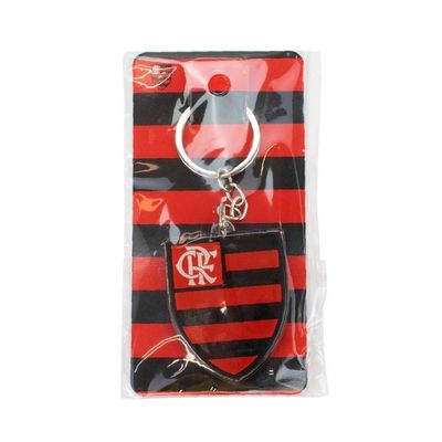 Chaveiro Escudo Time Acrílico 5cm - Flamengo