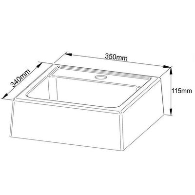 Armário C/ Balcão Banheiro Suspenso Bn3601 Cuba Bn3600 80cm E Espelho Mármore Branco Tecno Mobili