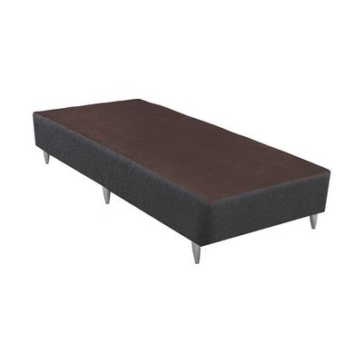 Base Linho Cinza Solteiro (88X188X30) Linho - Ortobom