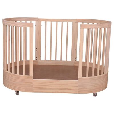 Berço Infantil Progressivo Wave 3 Em 1 Divicar Nature