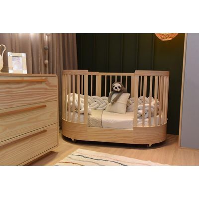 Berço Infantil Progressivo Wave 3 Em 1 Divicar Nature