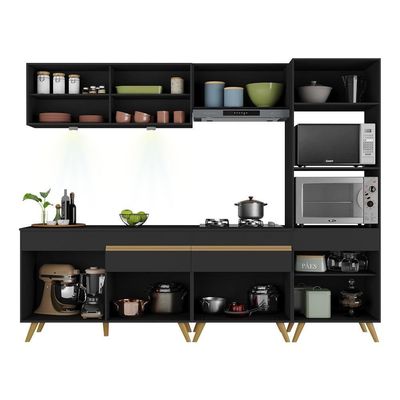 Cozinha Completa 5 Peças Com Leds Mp2037 Veneza Up