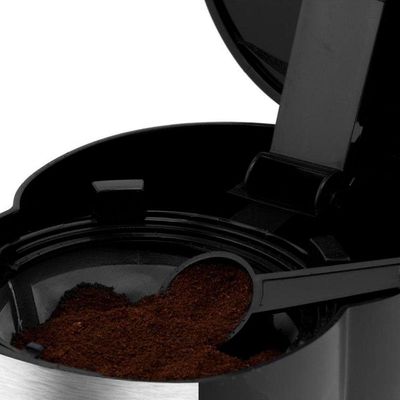 Cafeteira Elétrica Britânia BCF32A 1,28L Preta Inox 110V