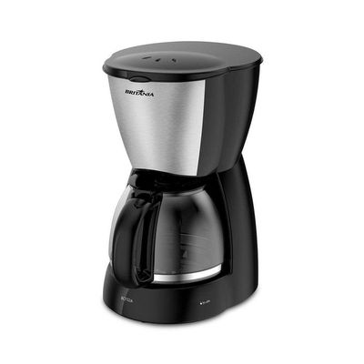 Cafeteira Elétrica Britânia BCF32A 1,28L Preta Inox 110V