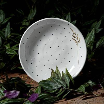 Conjunto De Pratos Fundos 06 Peças Bio Floralis Porto Brasil