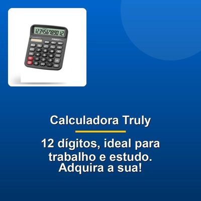 Calculadora Mesa Truly 836b-12 12 Dígitos