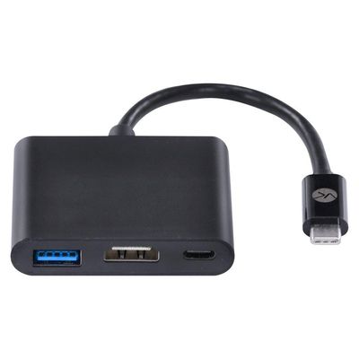 Adaptador Hub Usb Tipo C X Usb Tipo C, Hdmi 4K, Usb 3.0, 5Gbps 20Cm - Hchuc-20