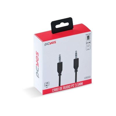 Cabo P2 P2.5mm Macho 2m 28awg