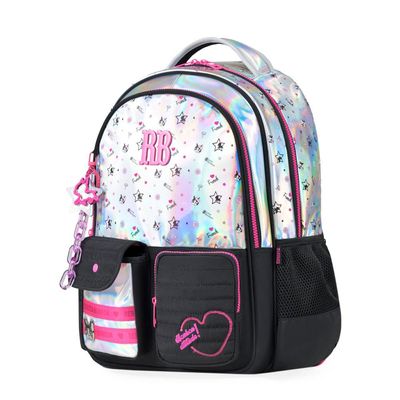 Mochila Escolar Feminina Rebecca BonBon Preta U / Preto