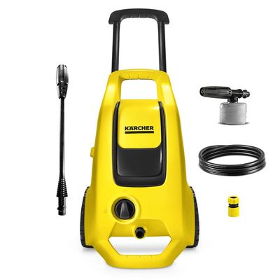 Lavadora de Alta Pressão Kärcher K3 Force 1815 PSI 1500W com Lança Turbo e Alça de Transporte 220V