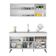 Armário De Cozinha Compacta 150cm Veneza Multimóveis V2079 Branco/preto Branco/preto