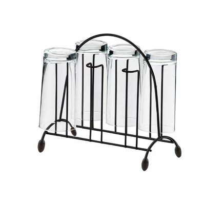 Suporte para Copos PR444 6 Copos Utimil Preto