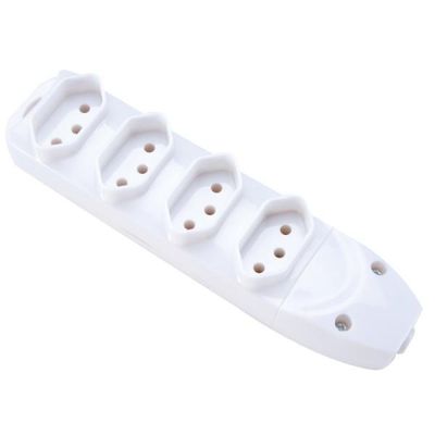 Tomada Múltipla 4 Tomadas 2P+T 10 A 250 V Tramontina
