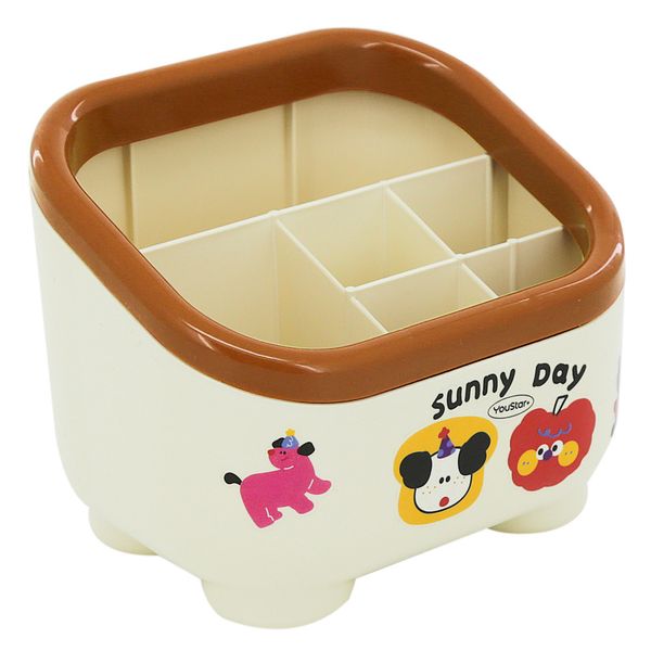 Organizador de Mesa Vermelho 15X12CM  CV255436 Loffice