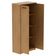 Armario Para Escritorio 02 Portas Com Chave Me4198 Amendoa Tecno Mobili Amendoa