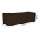 Cabeceira E Recamier Bau Casal 140 Cm Dalia Suede Marrom Artte Marrom