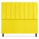 Cabeceira Casal 140 Cm Com Frame Carla Suede Amarelo Artte Amarelo