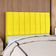 Cabeceira Casal 140 Cm Com Frame Carla Suede Amarelo Artte Amarelo