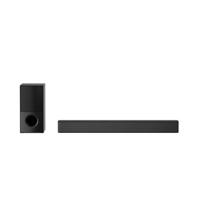 SoundbarSH5A Bluetooth 600W RMS 4.1 Canais Subwoofer Sem Fio LG Preto / Bivolt