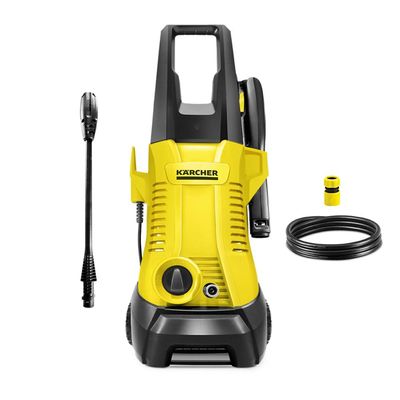 Lavadora de Alta Pressão Kärcher K2 Plus 1740 PSI 1400W com Alça e Rodas para Transporte 220V