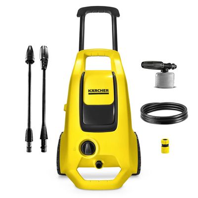 Lavadora de Alta Pressão Kärcher K3 Force Turbo 1815 PSI 1500W com Lança Jato Turbo e Alça 110V