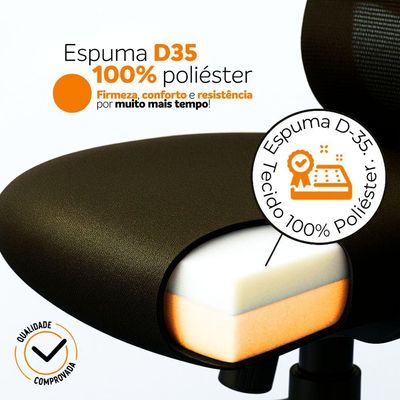 Cadeira Presidente Oficial Comfort Verona Sem Apoio
