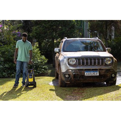 Lavadora de Alta Pressão Kärcher K3 Force Car Kit Automotivo 1815 PSI 1500W com Bico de Espuma e Escova 220V