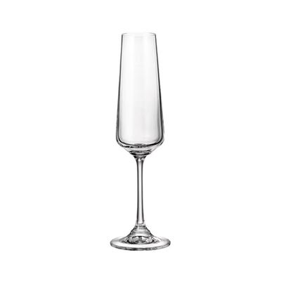 Conjunto de Taças para Champanhe Corvus em Cristal 160 ml 6 Peças Hauskraft Transparente