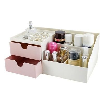 Organizador De Mesa Multifuncional Lifestyle Jacki Design Rosa