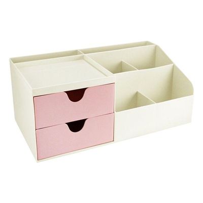 Organizador De Mesa Multifuncional Lifestyle Jacki Design Rosa