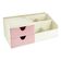 Organizador De Mesa Multifuncional Lifestyle Jacki Design Rosa