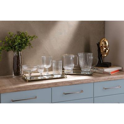 Conjunto 6 Copos Altos 430 Ml Lines Wolff