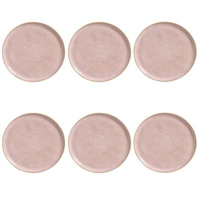 Conjunto De Pratos De Sobremesa 06 Peças Bio Litchi Porto Brasil